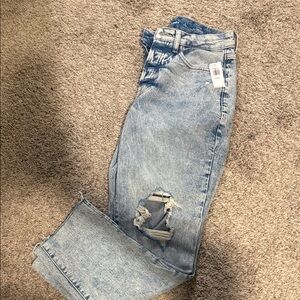 Old Navy Light Blue Straight Leg Jeans